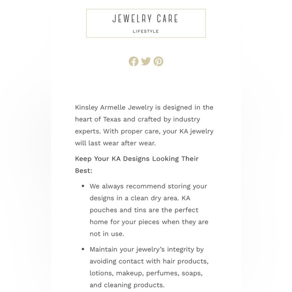 Kinsley Armelle Silver Necklace - Picture 6 of 8